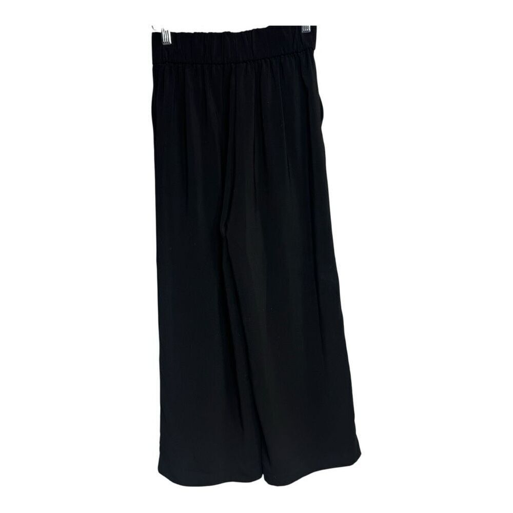Zara Trf Wide Leg Trousers Size‎ XS Ladies black - Picture 2 of 8